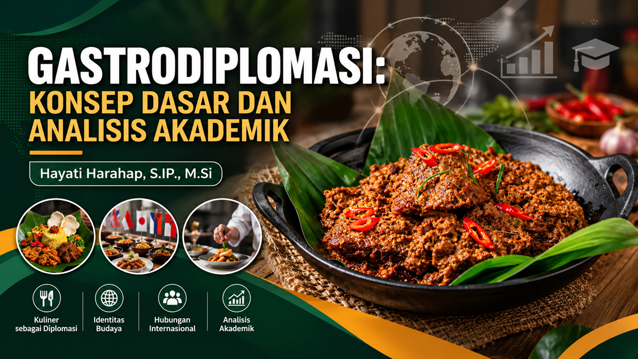 Gastrodiplomasi: Menaklukan Dunia Lewat Cita Rasa, Strategi Soft Power, dan Nation Branding Global